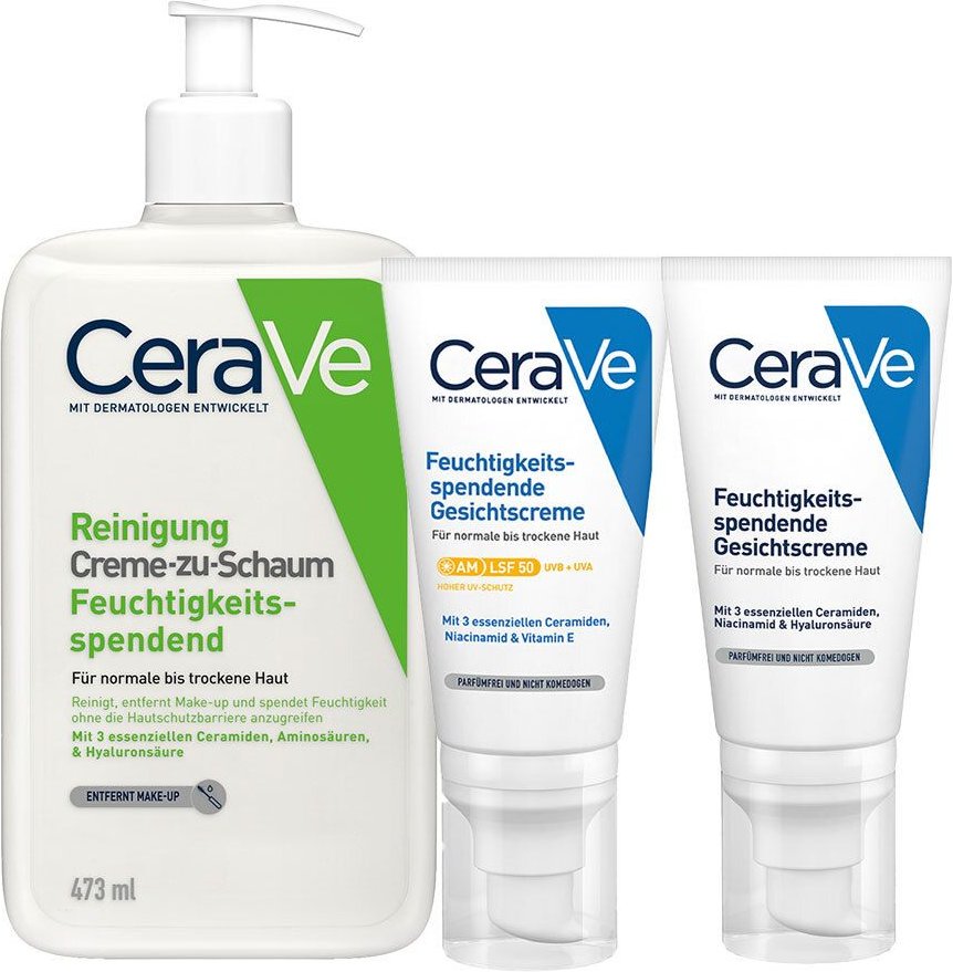 CeraVe Feuchtigkeitsspendes Skincare Routine Set 1 St