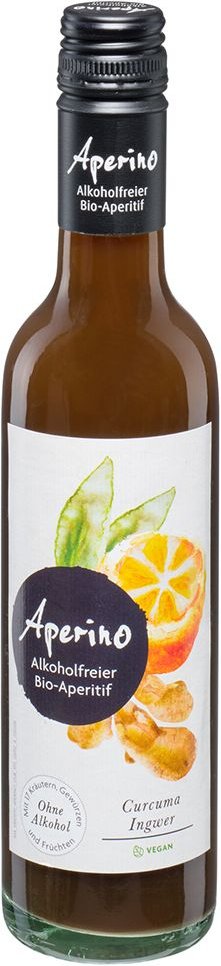 Aperino Bio-Aperitif alk.fr.Curcuma-Ingwer Salus 370 ml Flüssigkeit