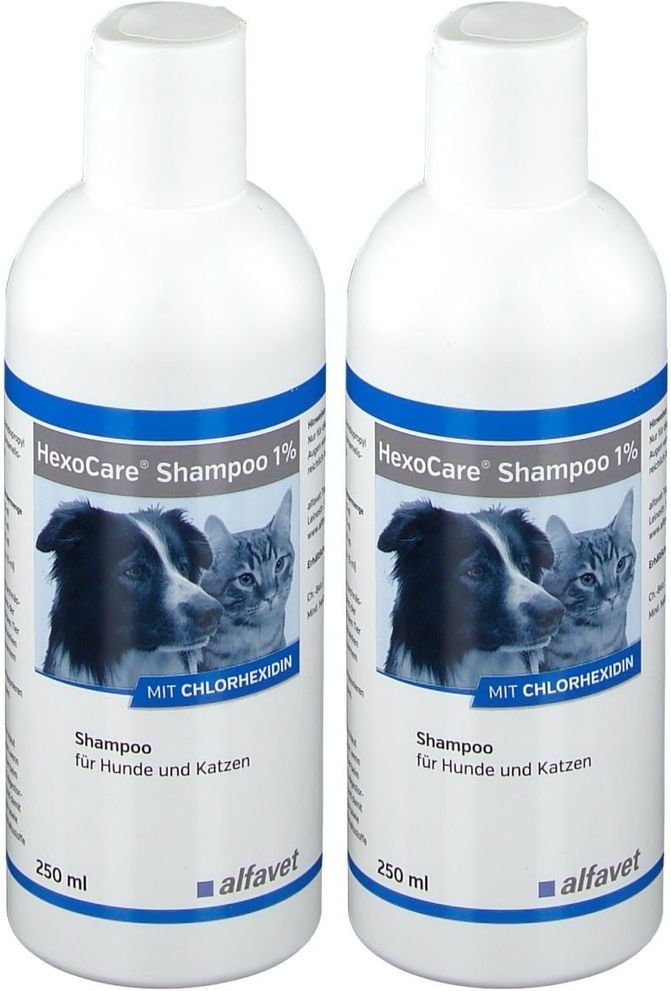 Hexocare Shampoo 1% f.Hunde u.Katzen 2x 2x250 ml