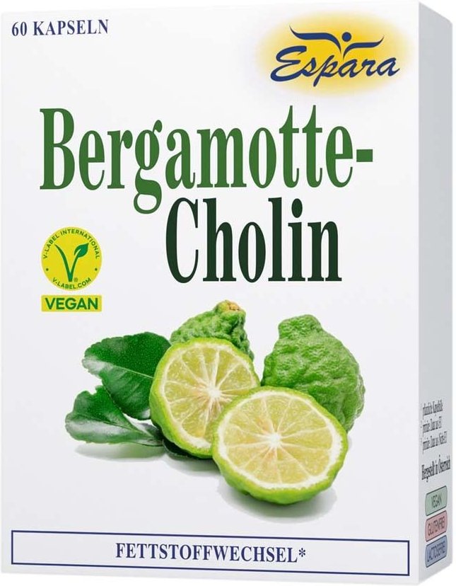 Bergamotte Cholin Kapseln