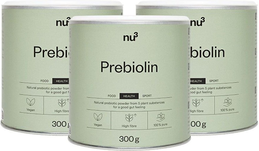 nu3 Premium Prebiolin 3er-Set 3x300 g Pulver