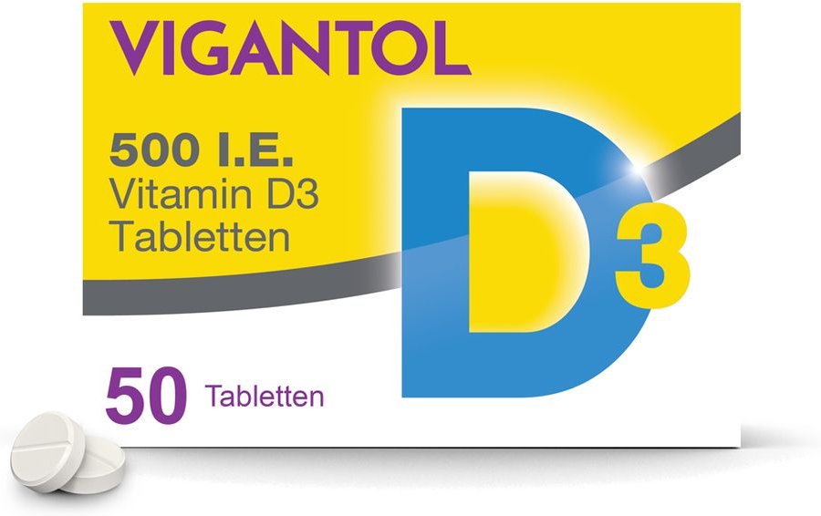 Vigantol 500 I.E. Vitamin D3 Tabletten