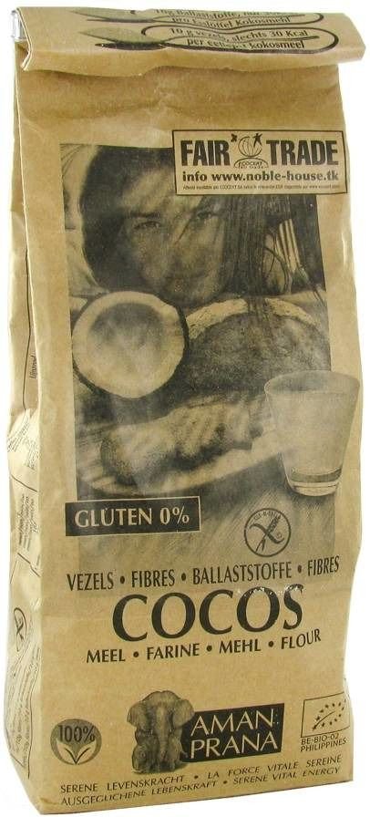 Amanprana Kokosvezels Bio Glutenvrij 500 g Pulver