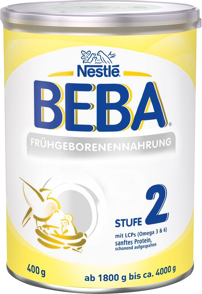 Nestle Beba Frühgeborenen Nahrung Pulver 400 g