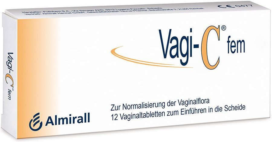 Vagi C Fem Vaginaltabletten 12 St