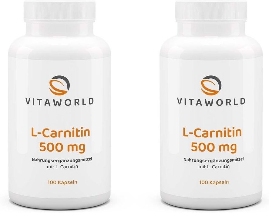 L-Carnitin 500Mg x2 2x100 St Kapseln