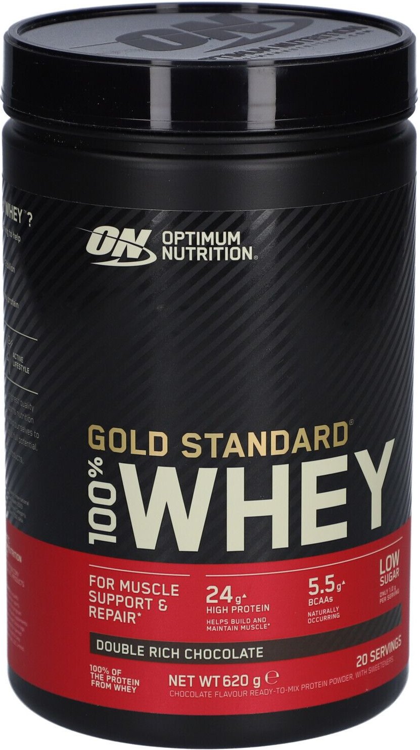 Thumbnail - ON 100% Whey Gold Standard 620g Double Rich Chocolate 620 g Pulver