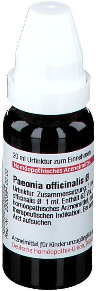 Paeonia Officinalis Urtinktur 20 ml Dilution