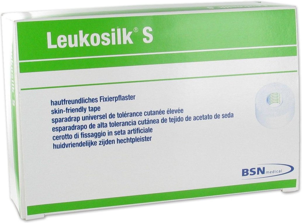 Leukosilk S Rol Kleefpleister 2.50cmx9.2m 12 St Pflaster