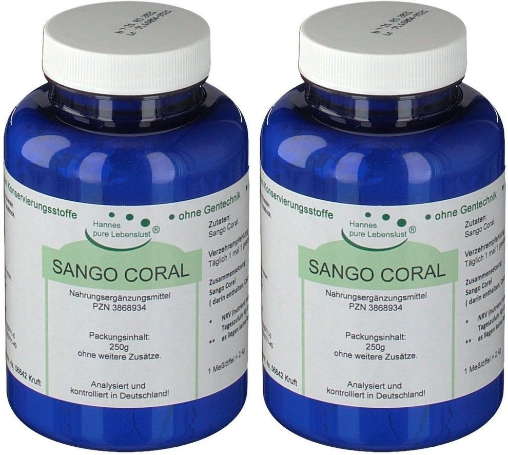 Sango Coral pur Pulver 2x 2x250 g