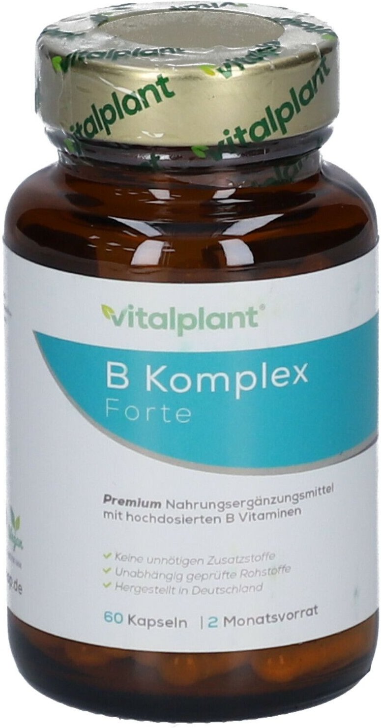 Vitamin B Complex Forte Vitalplant Kapseln 60 St