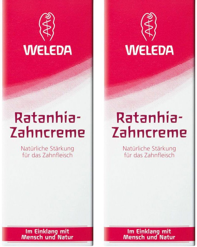 Thumbnail - Weleda Ratanhia Zahncreme 2x75 ml Set