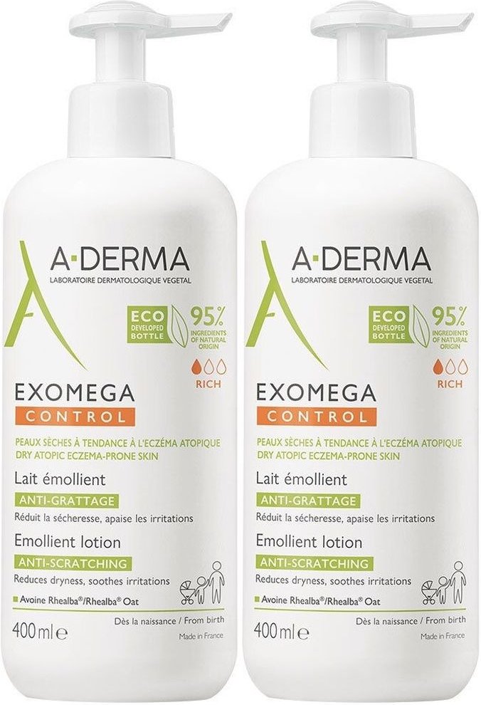 Aderma ExO CON Milch Rueck x2 2x400 ml