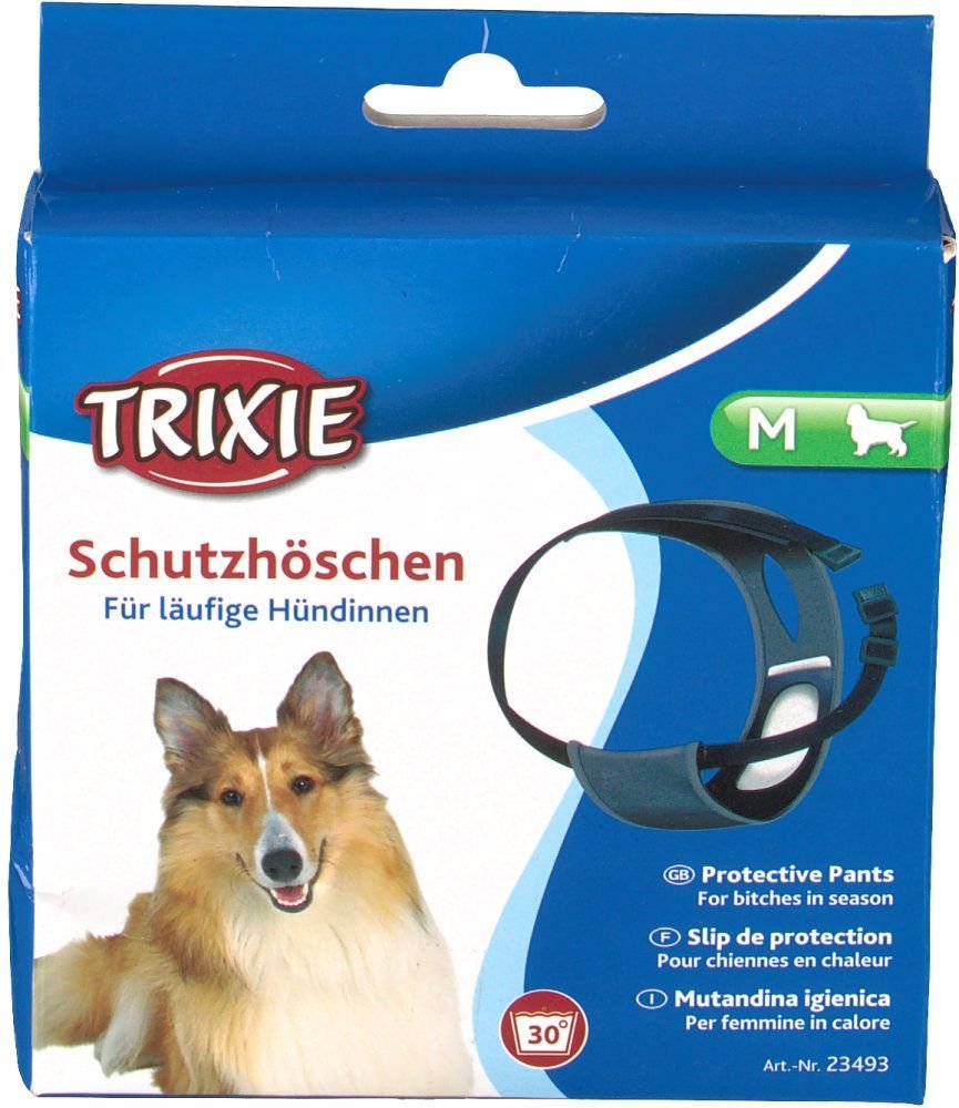 Trixie Schutzhöschen M: 40 bis 49 cm, schwarz 1 St Windelzubehör