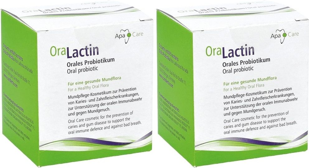 Oralactin orales Probiotikum Pulver 2x 2x30 g