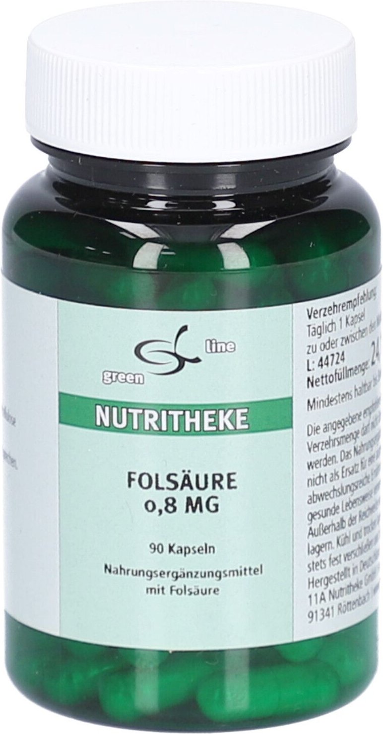 Folsäure 0,8 mg Kapseln 90 St