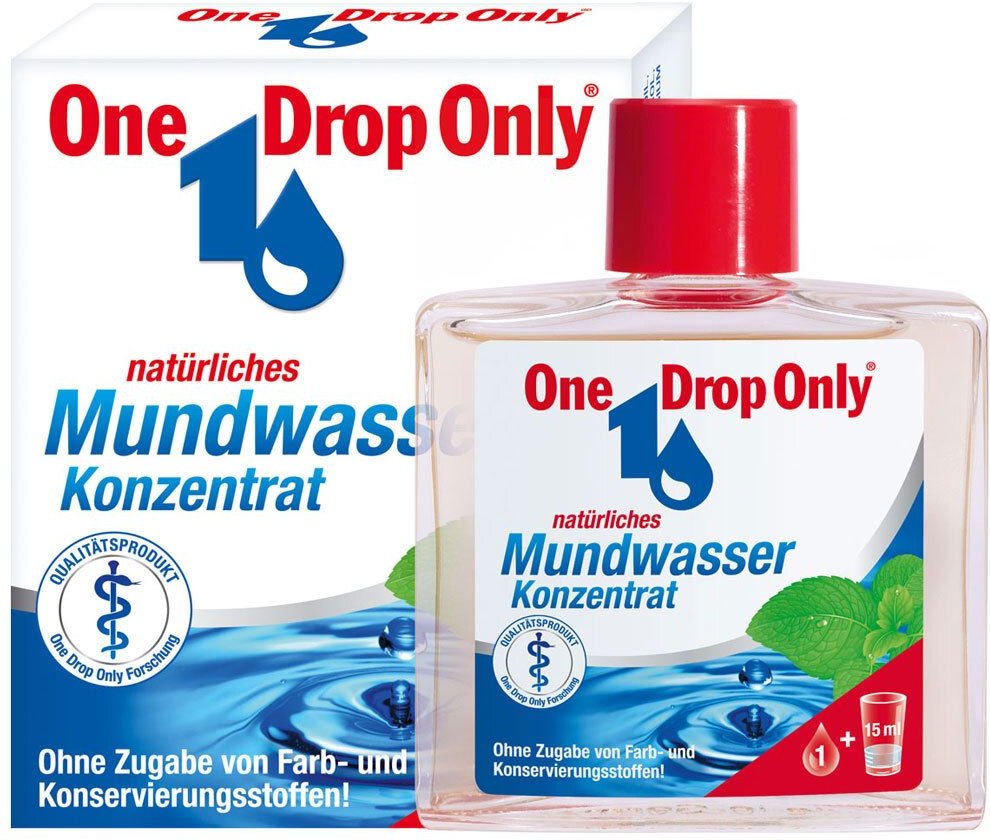 Thumbnail - ONE Drop Only natürl.Mundwasser Konzentrat 50 ml Mundwasser