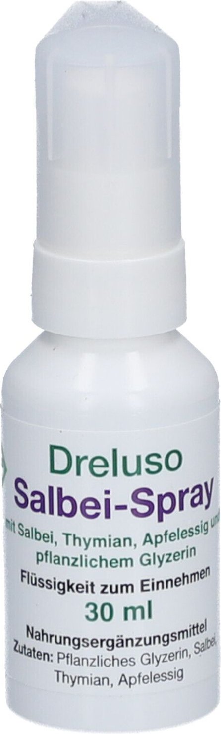 Dreluso Salbei-Spray 30 ml Flüssigkeit zum Einnehmen
