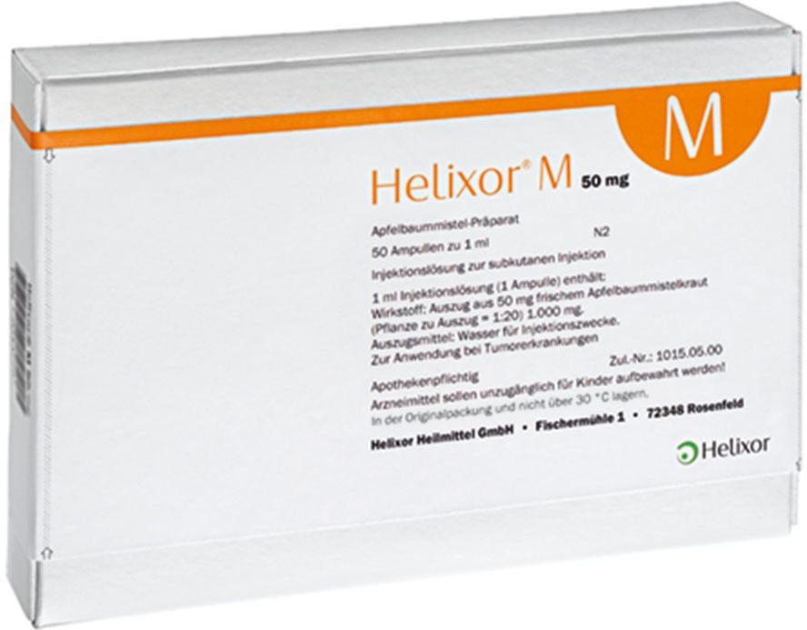 Helixor M Ampullen 50 mg St