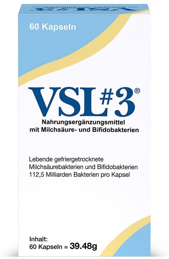 Vsl3 Kapseln hochdos.Milchsäure+Bifidobakterien 60 St