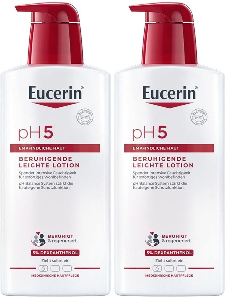 Eucerin PH5 Leichte Lotion x2 2x400 ml