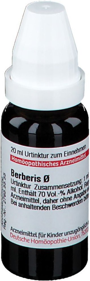 DHU Berberis Urtinktur = D 1