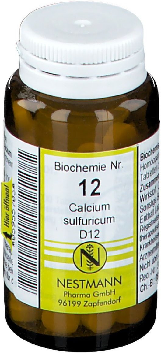Biochemie 12 Calcium sulfuricum D 12 Tabletten