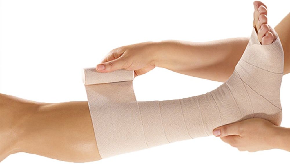 Rosidal haft Kompressionsbinde 12 cmx5 m 1 St Binden