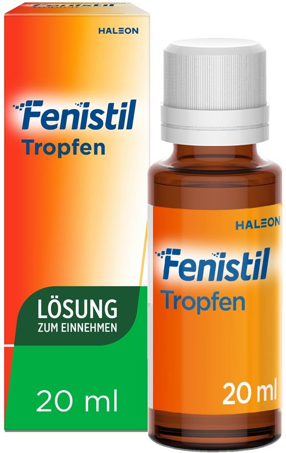 Fenistil Tropfen, Dimetindenmaleat 1 mg/ ml zum Einnehmen, Antiallergikum