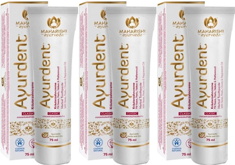 Ayurdent Zahncreme Classic x3 3x75 ml