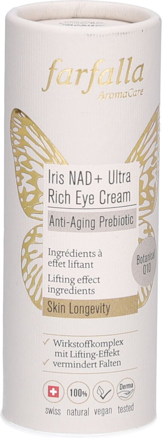 Farfalla Nad+ Eye Cream Iris ultra rich 15 ml Creme