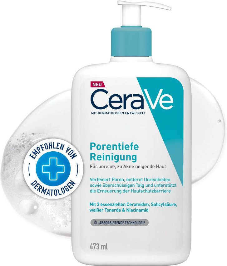 Cerave porentiefe Reinigung Gel 473 ml