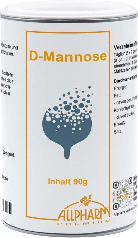 D-Mannose Allpharm Premium Pulver 90 g