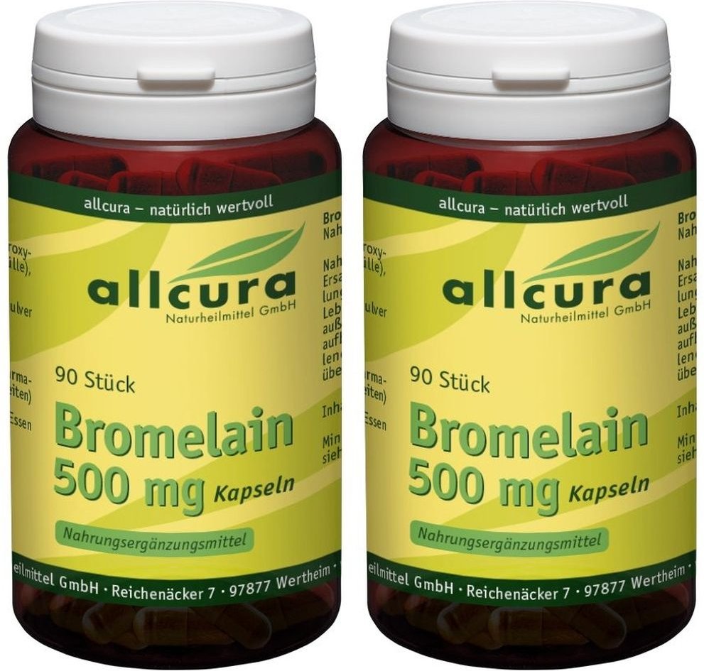 Bromelain 500 mg Kapseln 2x 2x90 St