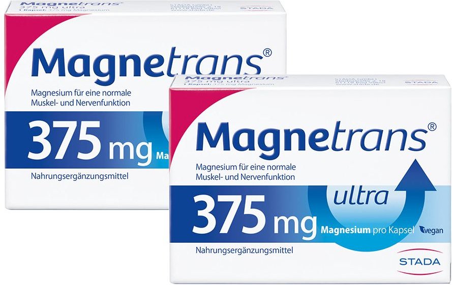 2er Set Magnetrans ultra Kapseln 375 mg 2x100 St