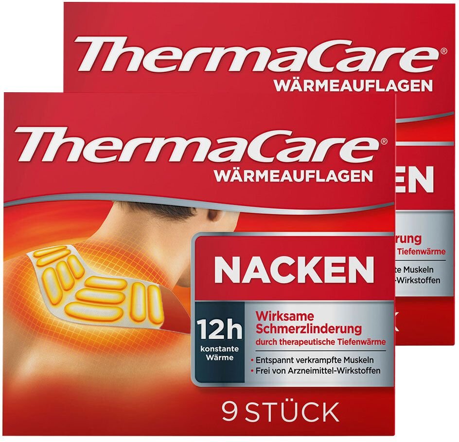 Thermacare Nacken/Schulter Auflagen z.Schmerzlind. 2x9 St Bandage(s)