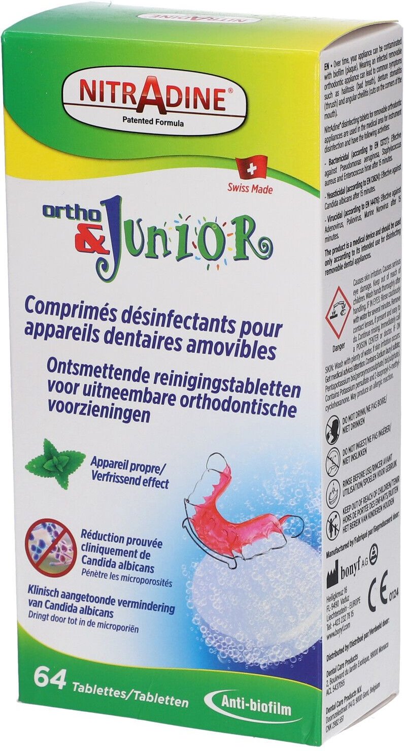 Nitradine Ortho & Junior 64 St Tabletten