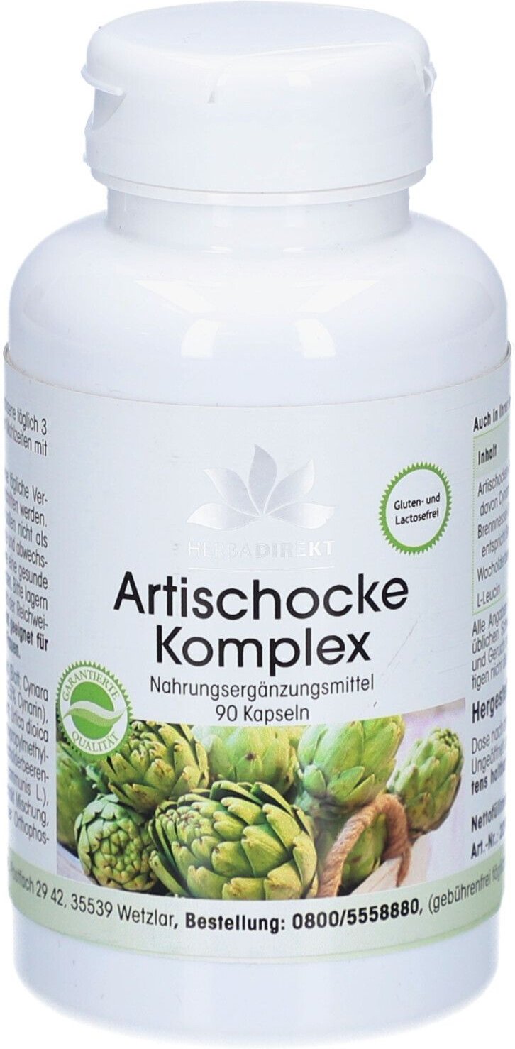Artischocke Komplex Kapseln 90 St