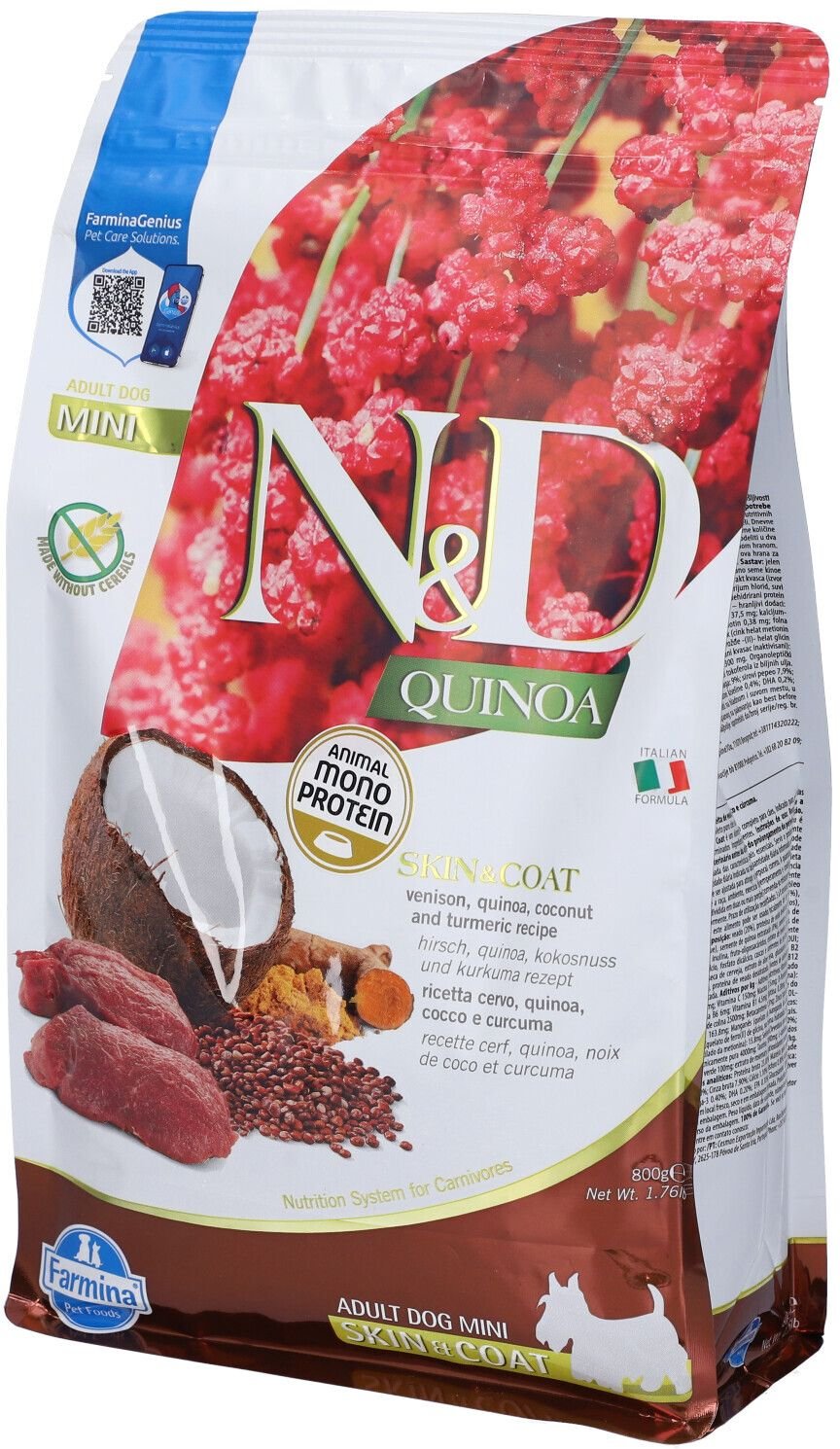 N&D Q CAN Sk&Co VEN AD Min800G 800 g Futter