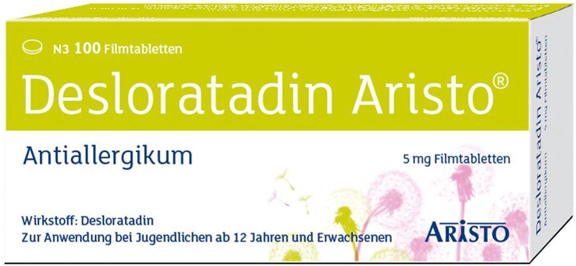 Desloratadin Aristo 5 mg Filmtabletten 100 St