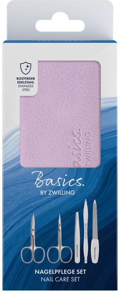 Thumbnail - Zwilling Basics Etui Maniküre 5tlg.rosa 1 St Pinzette