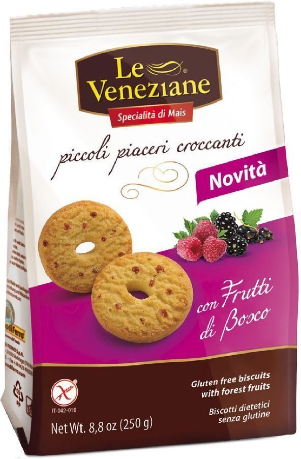 LE Veneziane Biscotti Frut BOS 250 g