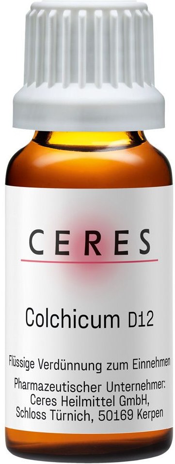 Ceres Colchicum D 12 Dilution 20 ml
