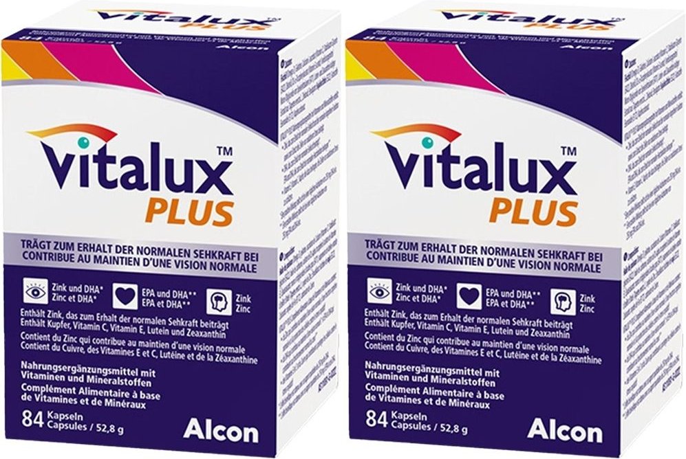 Vitalux Plus Kapseln 2x 2x84 St