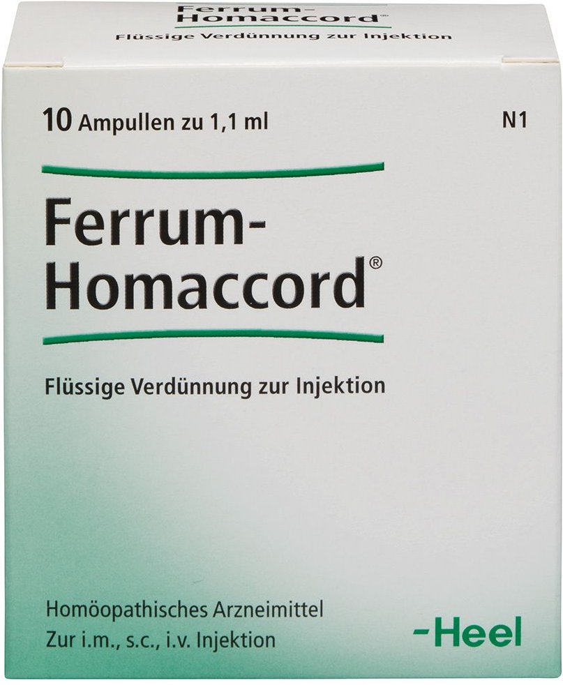 Ferrum Homaccord Ampullen 10 St