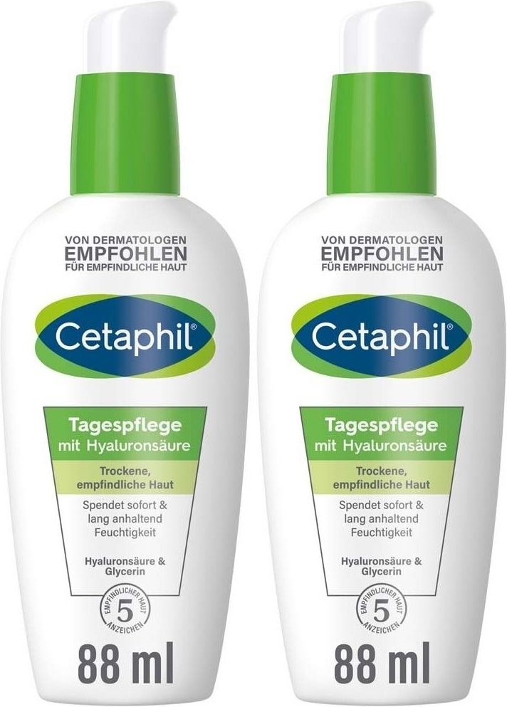 Cetaphil Tagespflege mit Hyaluronsäure 2x 2x88 ml Tagescreme