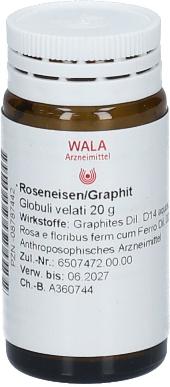 Roseneisen / Graphit Globuli