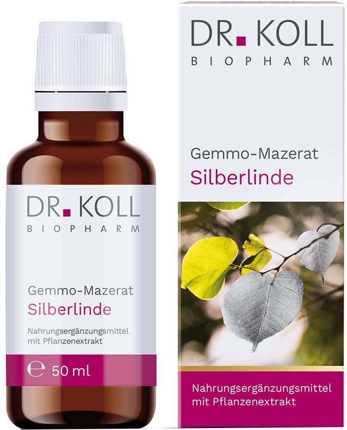 Gemmomazerat Silberlinde Bio 50 ml Tropfen