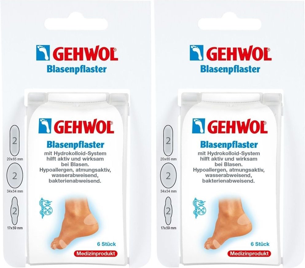 Gehwol Blasenpfl Sortiert x2 2x6 St Pflaster