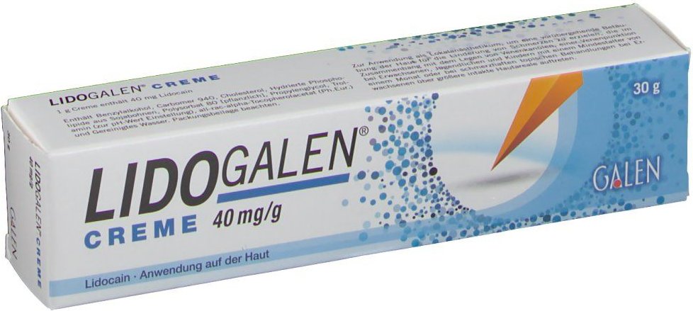 Lidogalen 40 mg/g Creme 30 g